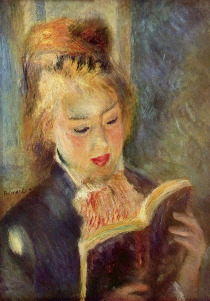 Πινακας σε καμβά RENOIR - LA LISEUSE