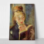 Πινακας σε καμβά RENOIR - LA LISEUSE
