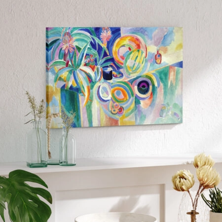 Πινακας σε καμβά ROBERT DELAUNAY - SYMPHONIE COLOUR