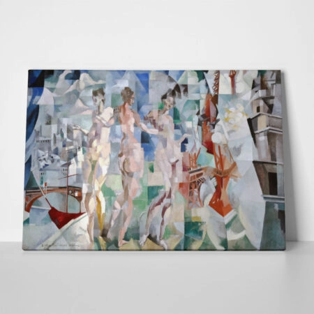 Πινακας σε καμβά ROBERT DELAUNAY - THE CITY OF PARIS - Robert Delaunay Sticky 1