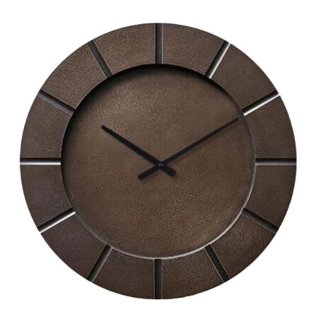 BREDA ΡΟΛΟΪ ΤΟΙΧΟΥ 50x50x5 MDF ΚΑΦΕ - Ρολόγια Τοίχου