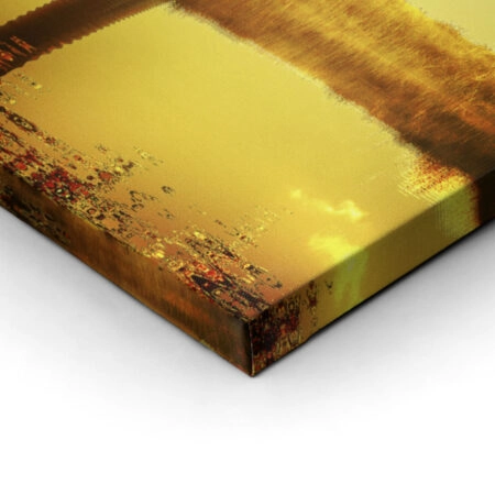 Σετ Δίπτυχος Πινακας σε καμβά GOLDEN PLANET - Πινακες σε καμβα Sticky 2