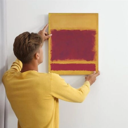 Πινακας σε καμβά ROTHKO - RED ORANGE - Rothko Mark Sticky 2