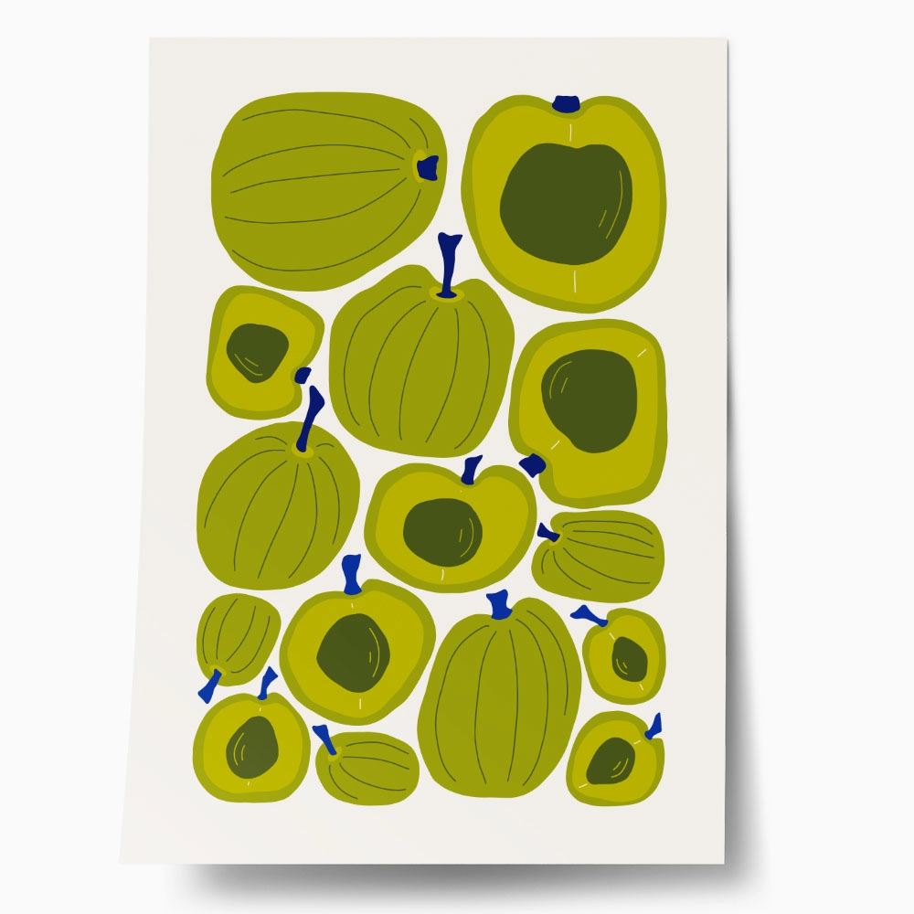 Πόστερ ABSTRACT AVOCADOS