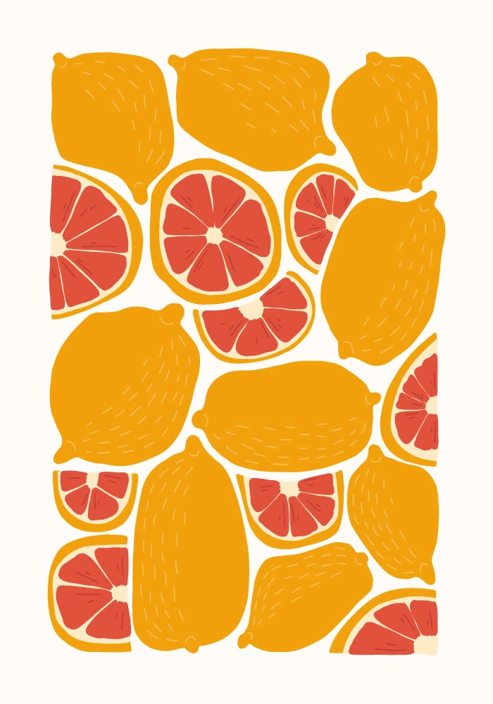Πόστερ ABSTRACT ORANGES