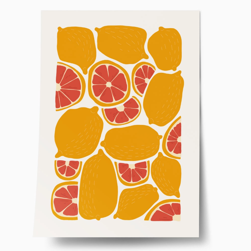 Πόστερ ABSTRACT ORANGES