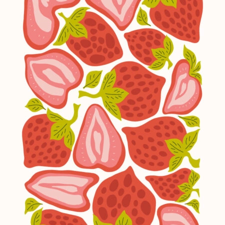 Πόστερ ABSTRACT STRAWBERRIES - Food & Drink Sticky 3