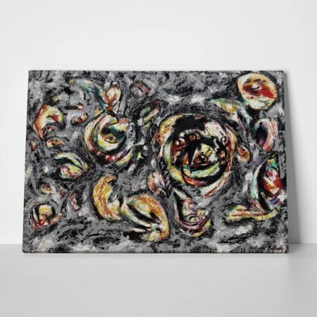 Πινακας σε καμβά JACKSON POLLOCK - OCEAN GREYNESS - Pollock Jackson Sticky 1
