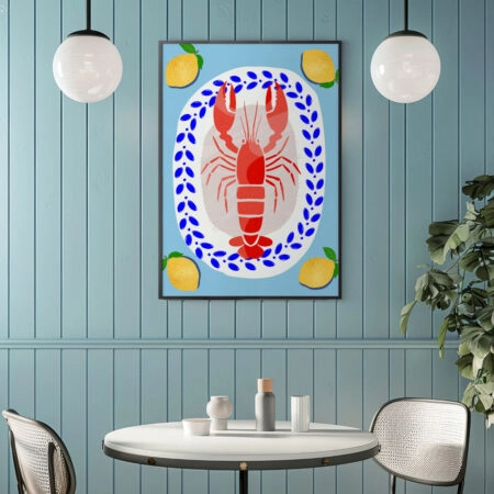 Πόστερ LOBSTER ILLUSTRATION
