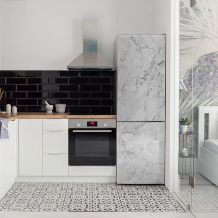 Αυτοκόλλητο ψυγείου MARBLE 2 - Απομιμηση υλικων Sticky 2