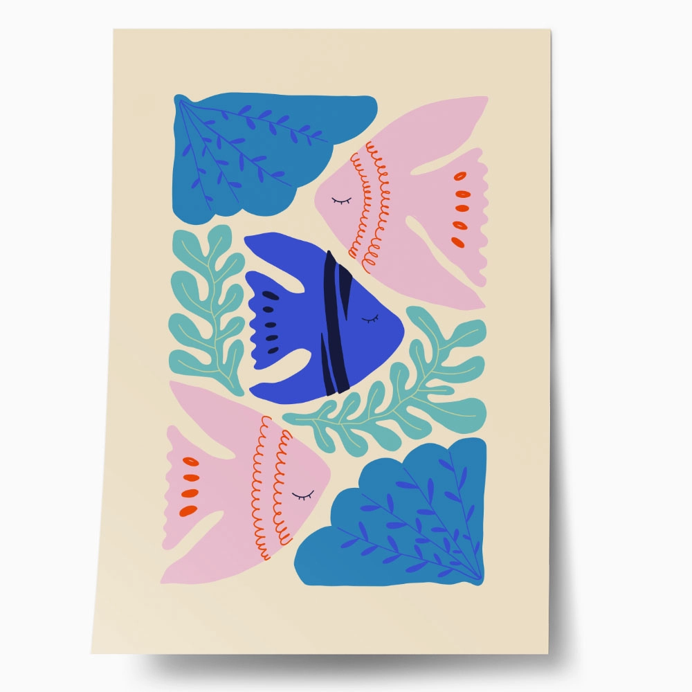 Πόστερ MATISSE STYLE FISH 5