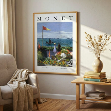 Πόστερ MONET - GARDEN AT SAINTE-ADRESSE