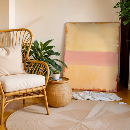 Πινακας σε καμβά ROTHKO - BEIGE PINK - Rothko Mark