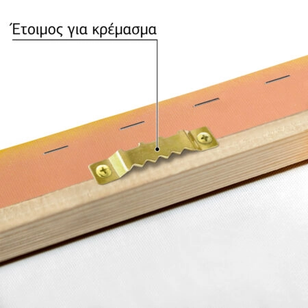 Πινακας σε καμβά ROTHKO - PEACH YELLOW ORANGE - Rothko Mark Sticky 5
