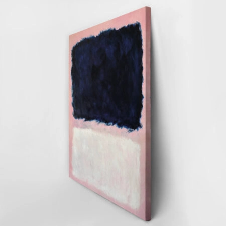 Πινακας σε καμβά ROTHKO - PINK BLACK WHITE - Rothko Mark Sticky 3