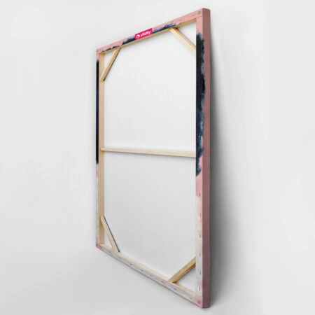 Πινακας σε καμβά ROTHKO - PINK BLACK WHITE - Rothko Mark Sticky 4