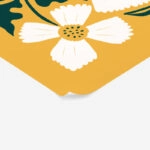 Πόστερ WHITE AND GREEN FLOWERS