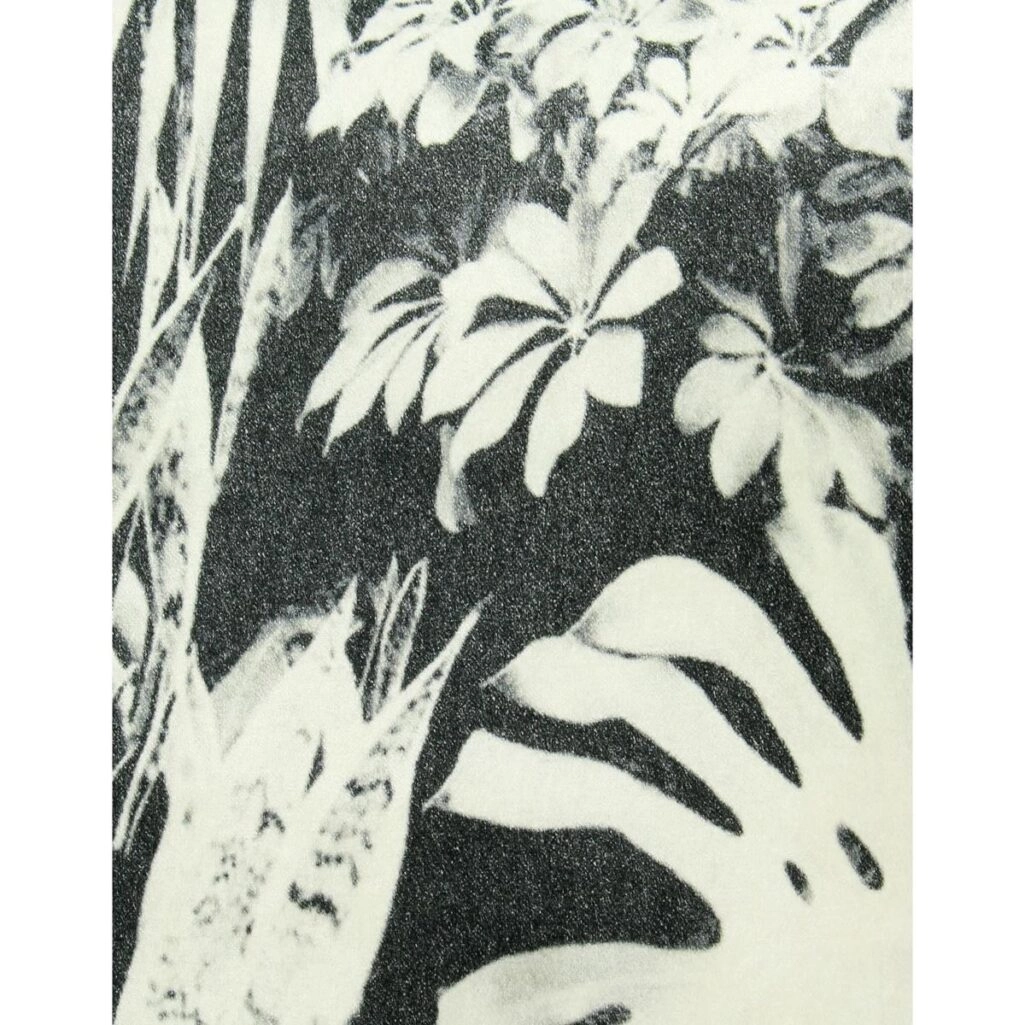 Μαξιλάρι Φύλλο Γκρι Βελούδο 50x50cm