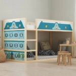 Αυτοκολλητα Επίπλων για Κρεβάτι KURA BLUE HOUSE