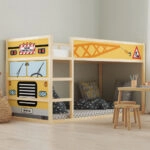 Αυτοκολλητα Επίπλων για Κρεβάτι KURA CONSTRUCTION TRUCK