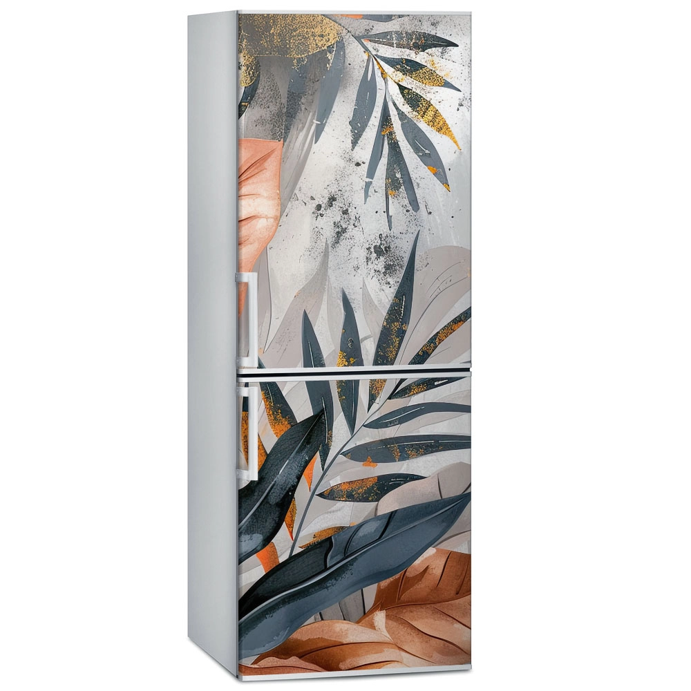 Αυτοκόλλητο ψυγείου TROPICAL OIL PAINTING
