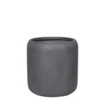 ΚΑΣΠΩ FIBERCLAY ΓΚΡΙ ΑΝΘΡΑΚΙ ΒΑΡΕΛΙ ΠΟΜΠΕ ΜΕΣΑΙΟ - Φ42x43cm