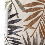 Αυτοκόλλητο ψυγείου BEIGE PALM LEAVES