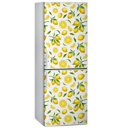 Αυτοκόλλητο ψυγείου LEMONS