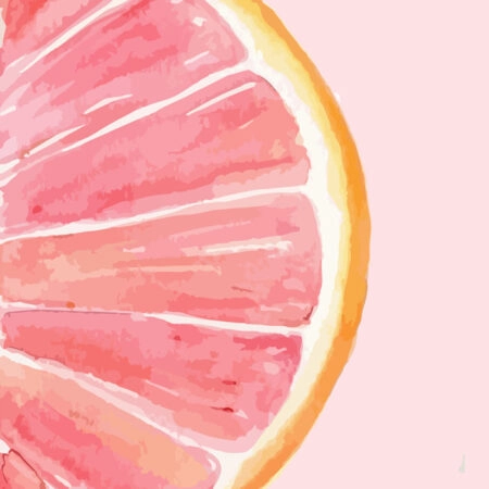Πόστερ PINK GRAPEFRUIT - Food & Drink Sticky 3
