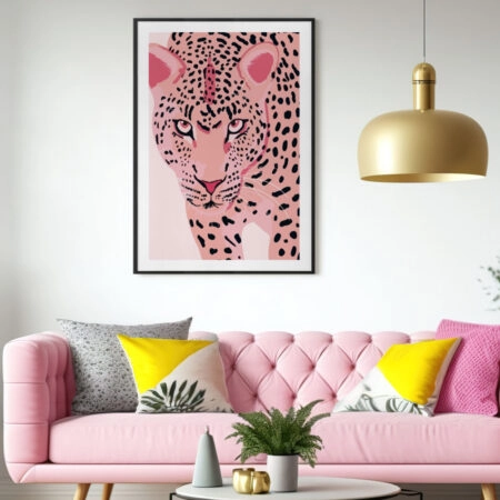 Πόστερ PINK LEOPARD