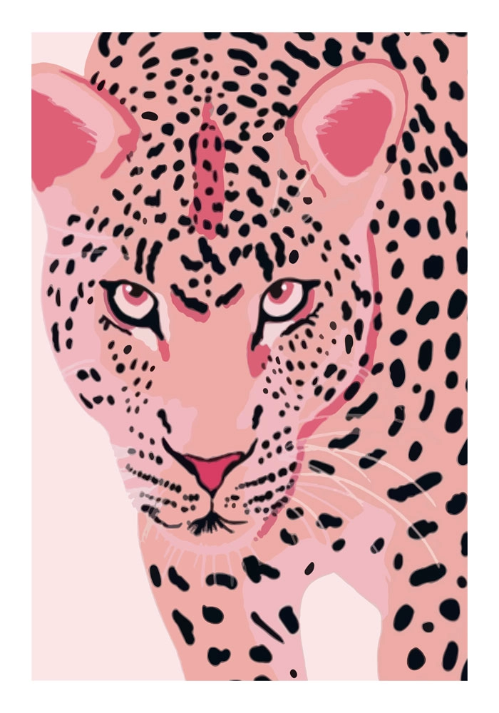Πόστερ PINK LEOPARD