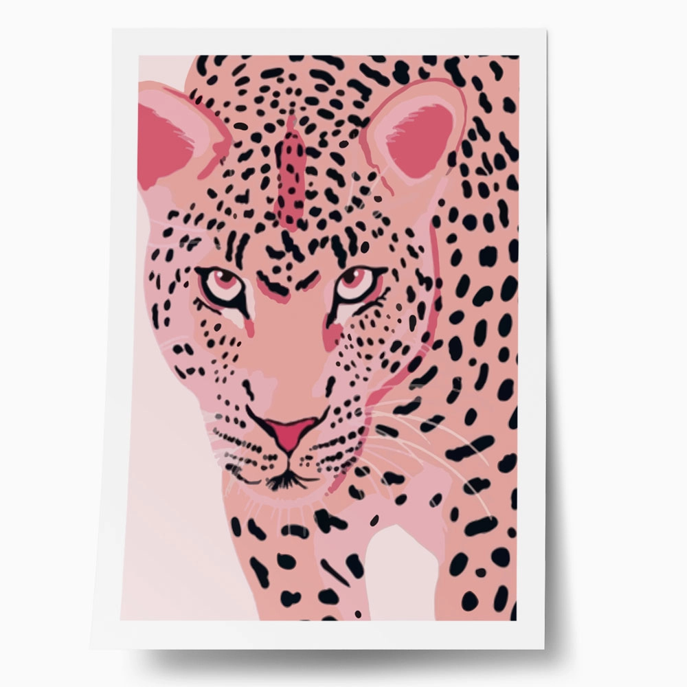 Πόστερ PINK LEOPARD