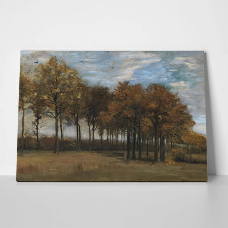 Πινακας σε καμβά VAN GOGH - AUTUMN LANDSCAPE