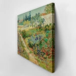 Πινακας σε καμβά VAN GOGH - BLUEHENDER GARTEN MIT PFAD