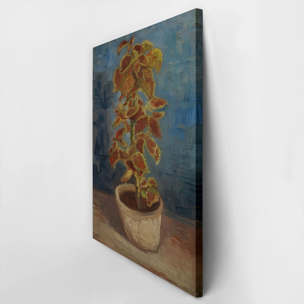 Πινακας σε καμβά VAN GOGH - BLUMENTOPF MIT BUNTNESSEL