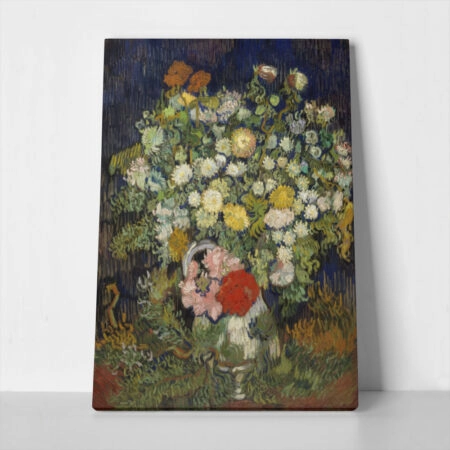 Πινακας σε καμβά VAN GOGH - BOUQUET OF FLOWERS IN A VASE