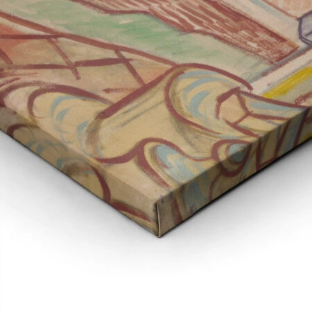 Πινακας σε καμβά VAN GOGH - CORRIDOR IN THE ASYLUM - Vincent Van Gogh Sticky 1