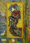 Πινακας σε καμβά VAN GOGH - COURTESAN AFTER EISEN