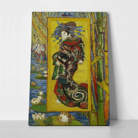 Πινακας σε καμβά VAN GOGH - COURTESAN AFTER EISEN