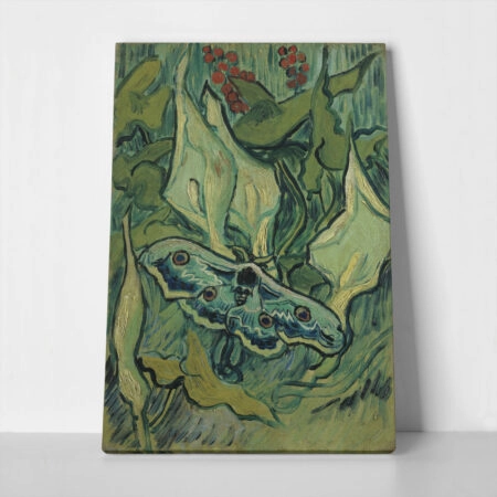 Πινακας σε καμβά VAN GOGH - GIANT PEACOCK MOTH