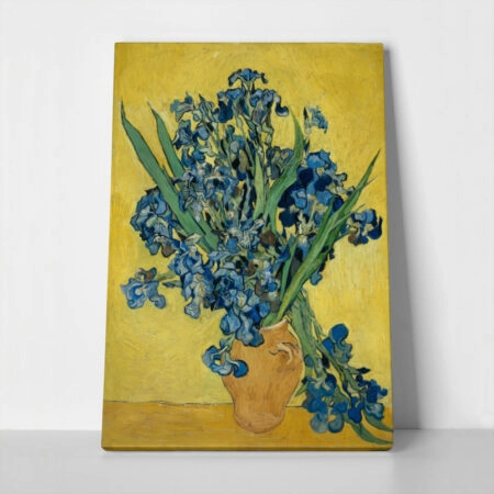 Πινακας σε καμβά VAN GOGH - IRISES 1890 B