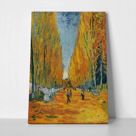 Πινακας σε καμβά VAN GOGH - L'ALLEE DES ALYSCAMPS ARLES