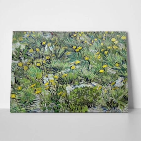 Πινακας σε καμβά VAN GOGH - LES PISSENLITS