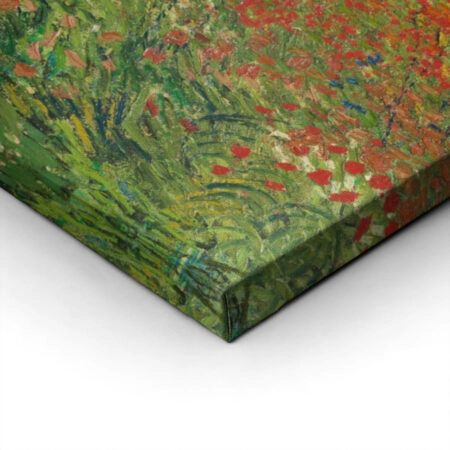 Πινακας σε καμβά VAN GOGH - POPPY FIELD - Vincent Van Gogh Sticky 1