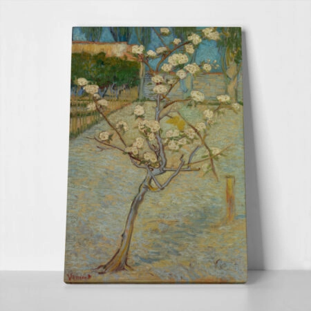 Πινακας σε καμβά VAN GOGH - SMALL PEAR TREE IN BLOSSOM