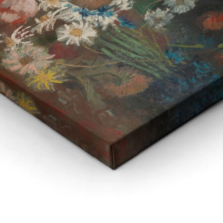 Πινακας σε καμβά VAN GOGH - STILL LIFE WITH MEADOW FLOWERS AND ROSES - Vincent Van Gogh Sticky 1