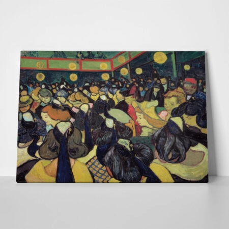Πινακας σε καμβά VAN GOGH - THE DANCE HALL IN ARLES