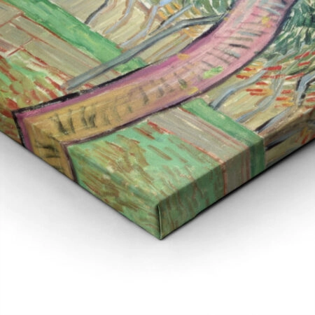 Πινακας σε καμβά VAN GOGH - THE GARDEN OF ST PAUL'S HOSPITAL ST RÉMY - Vincent Van Gogh Sticky 1