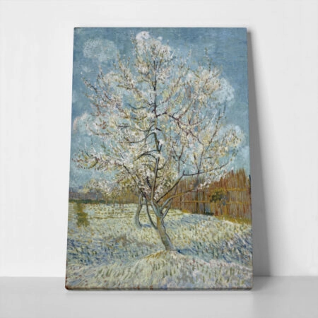 Πινακας σε καμβά VAN GOGH - THE PINK PEACH TREE