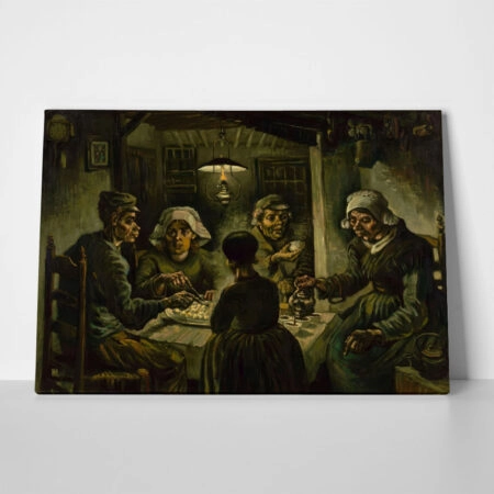 Πινακας σε καμβά VAN GOGH - THE POTATO EATERS